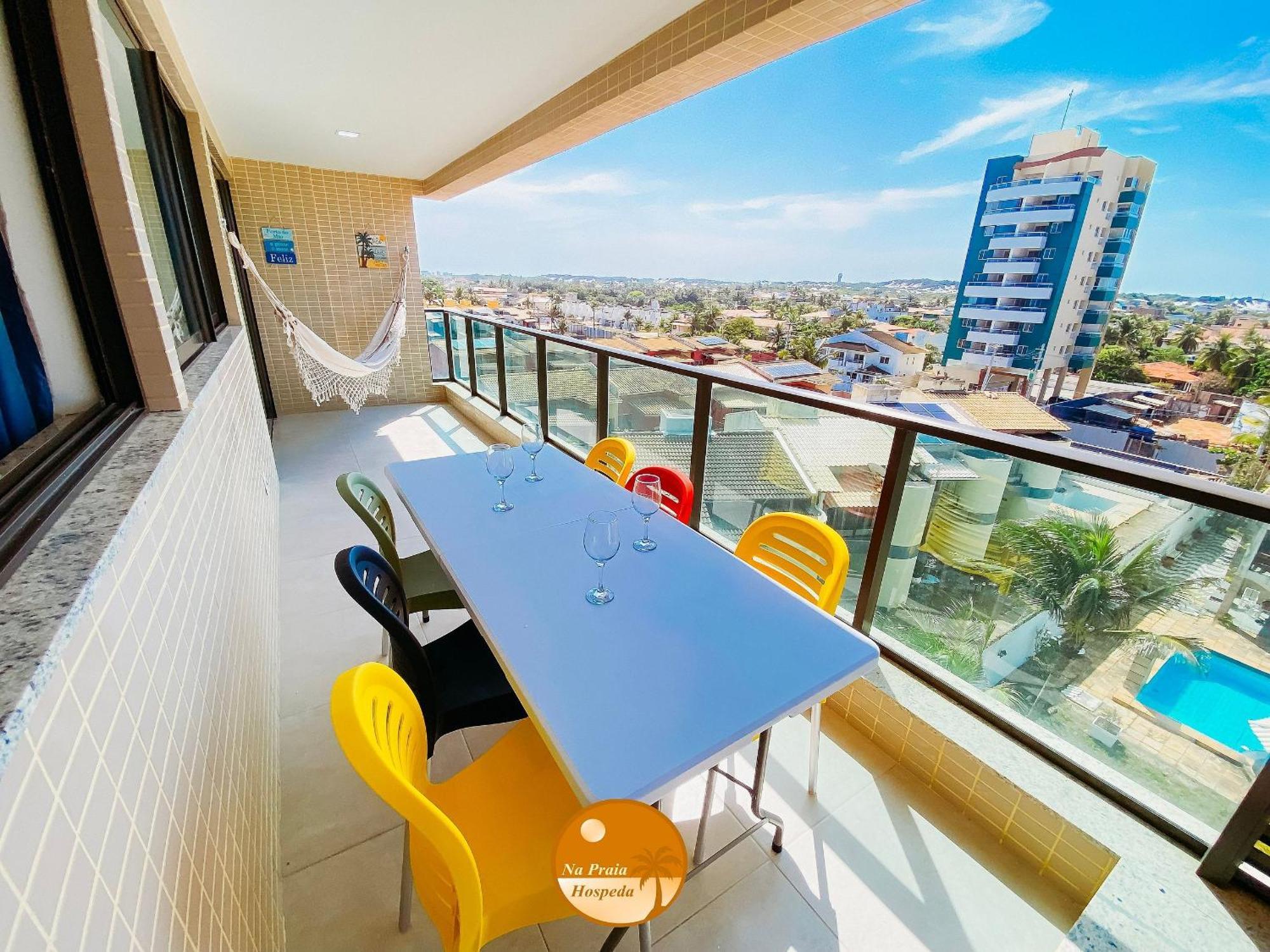 Apartament Pe Na Areia, Piscina Borda Infinita, Vaga De Garagem, Portaria 24 Hs Salwador Pokój zdjęcie