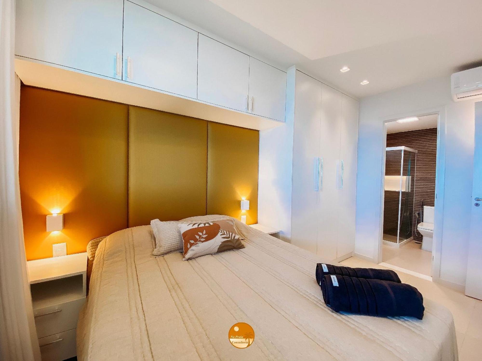 Apartament Pe Na Areia, Piscina Borda Infinita, Vaga De Garagem, Portaria 24 Hs Salwador Pokój zdjęcie