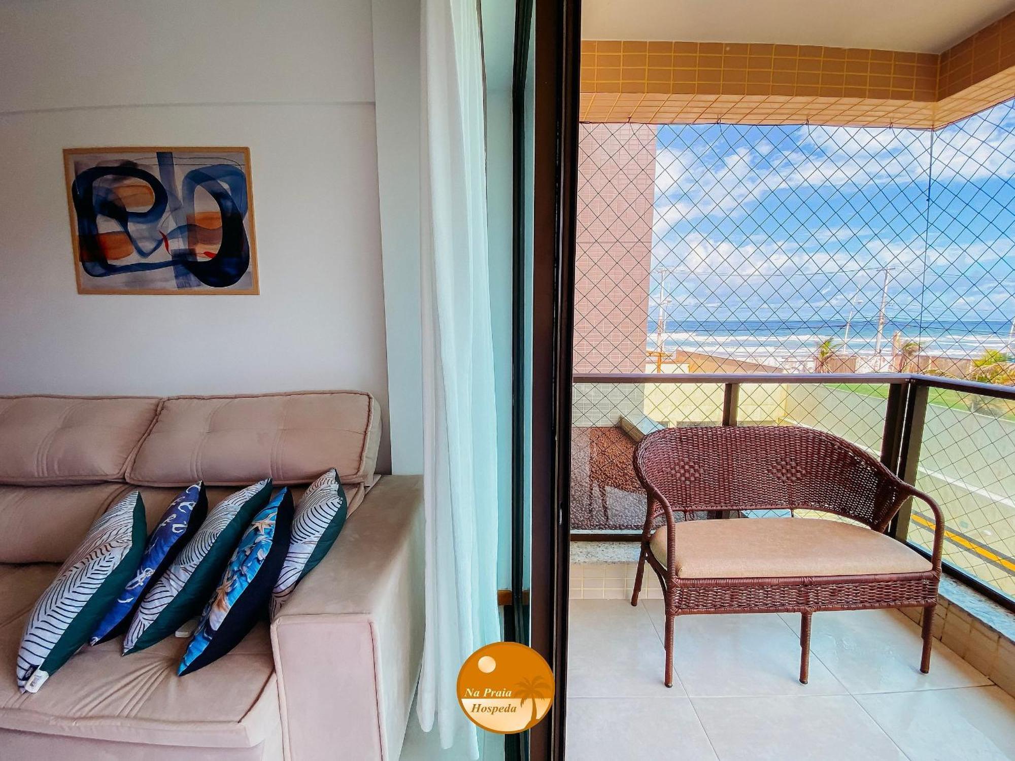 Apartament Pe Na Areia, Piscina Borda Infinita, Vaga De Garagem, Portaria 24 Hs Salwador Pokój zdjęcie